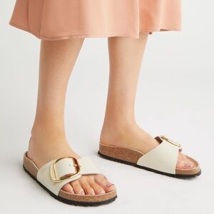 Birkenstock Madrid Big Buckle Slide Sandals Size 36